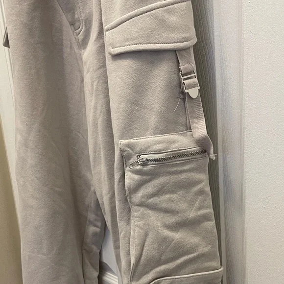 Forever 21 Cream Wide Leg Pants - Picture 3 of 7